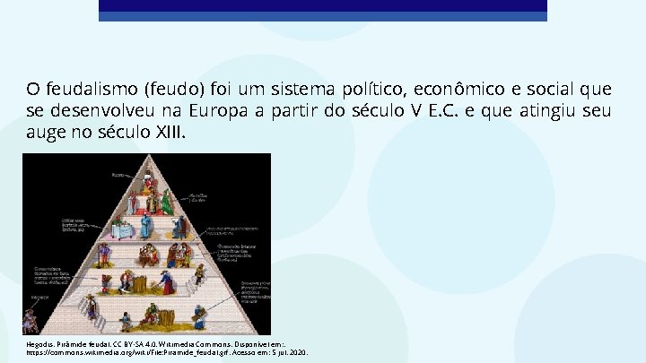 O feudalismo (feudo) foi um sistema político, econômico e social que se desenvolveu na O feudalismo (feudo) foi um sistema político, econômico e social que se desenvolveu na
