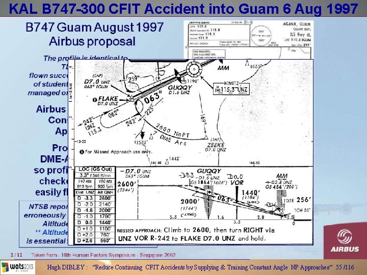 KAL B 747 -300 CFIT Accident into Guam 6 Aug 1997 Hugh DIBLEY :