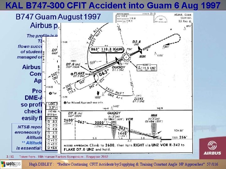 KAL B 747 -300 CFIT Accident into Guam 6 Aug 1997 Hugh DIBLEY :