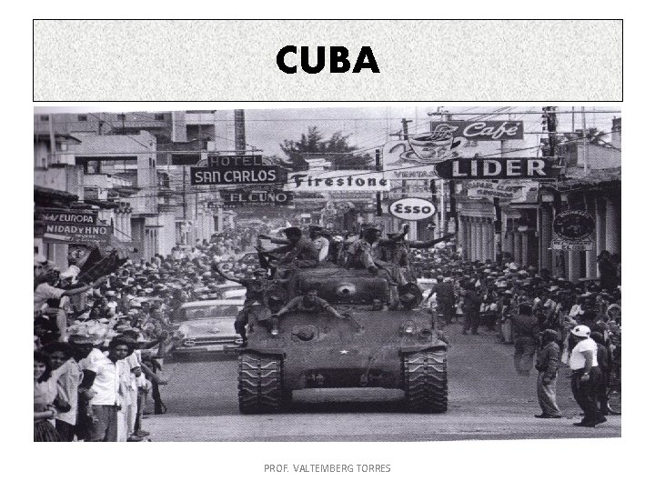 CUBA PROF. VALTEMBERG TORRES 