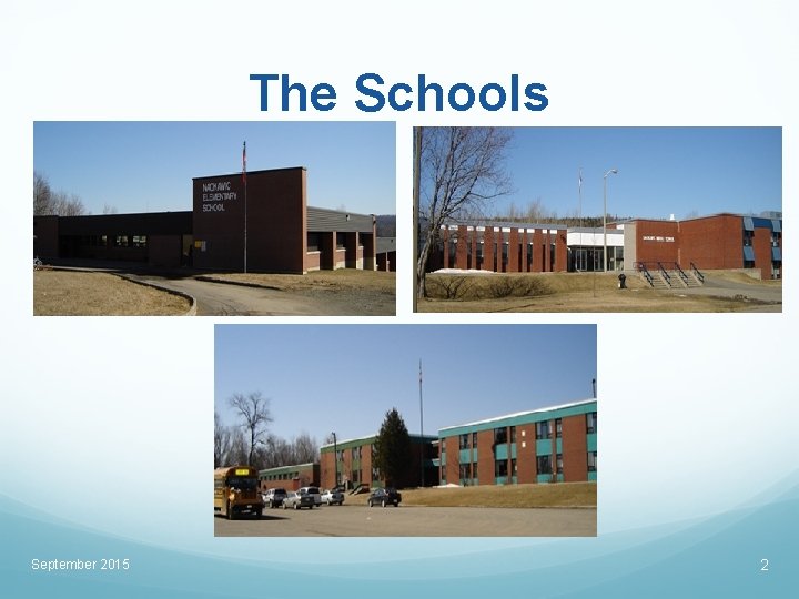 The Schools September 2015 2 
