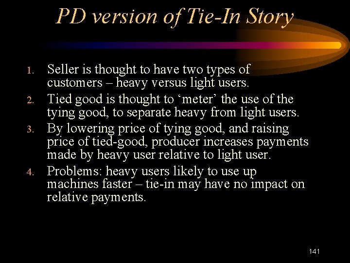 PD version of Tie-In Story 1. 2. 3. 4. Seller is thought to have