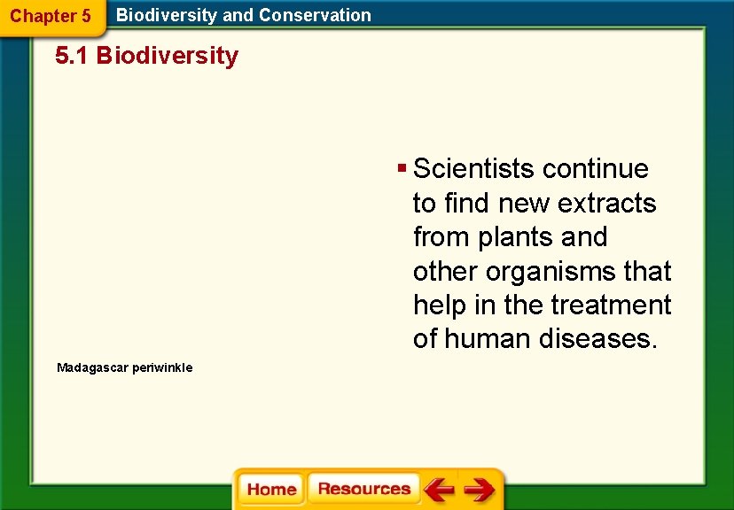 Chapter 5 Biodiversity and Conservation 5. 1 Biodiversity § Scientists continue to find new