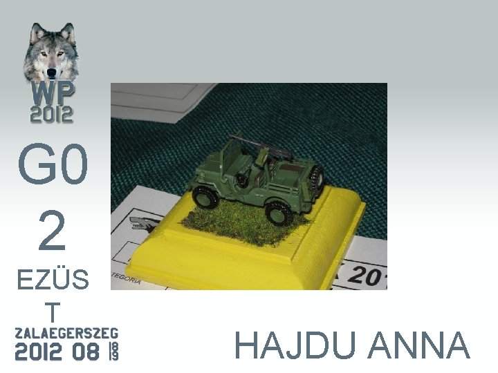 G 0 2 EZÜS T HAJDU ANNA 