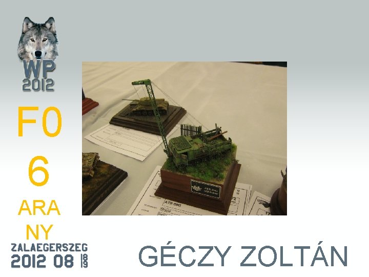 F 0 6 ARA NY GÉCZY ZOLTÁN 