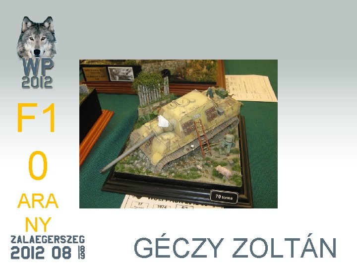 F 1 0 ARA NY GÉCZY ZOLTÁN 