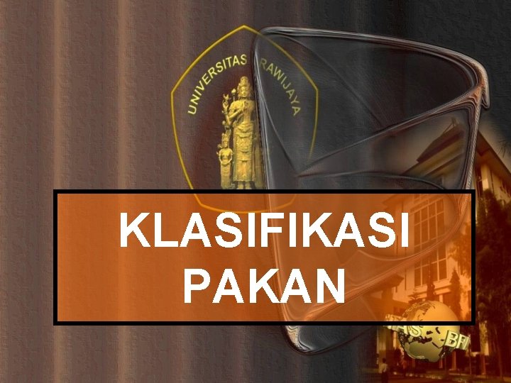 KLASIFIKASI PAKAN 
