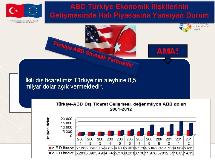 ABD Türkiye Ekonomik İlişkilerinin Gelişmesinde Halı Piyasasına Yansıyan Durum Türk iye A BD S