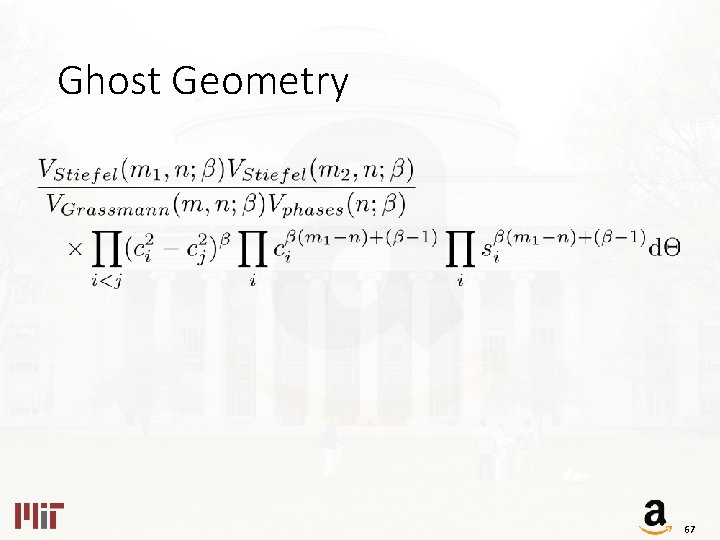 Ghost Geometry 67 