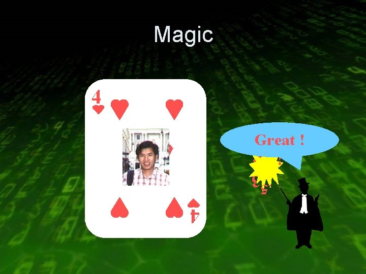 Magic 4 No Prediction Great mind! ! 3 !. 5 3 4 