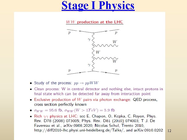Stage I Physics 12 