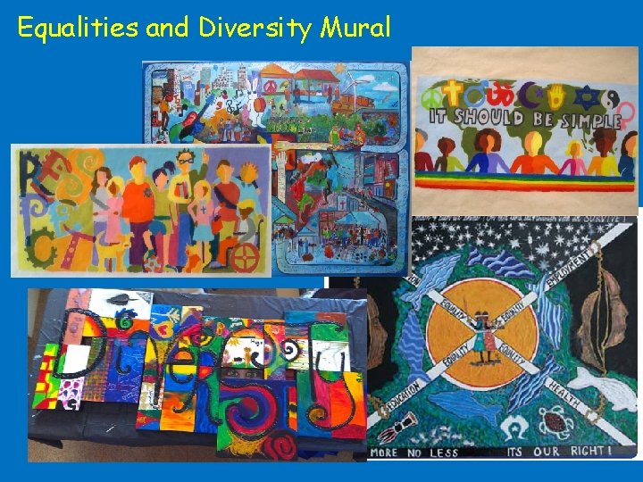 Equalities and Diversity Mural 