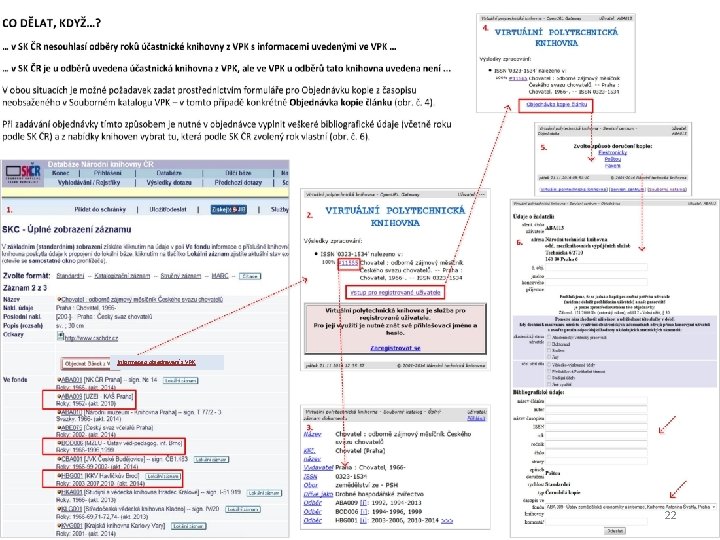 Informace o objednávání z VPK 22 