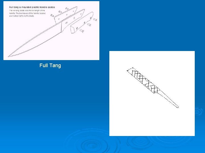 Full Tang Rattail Tang 