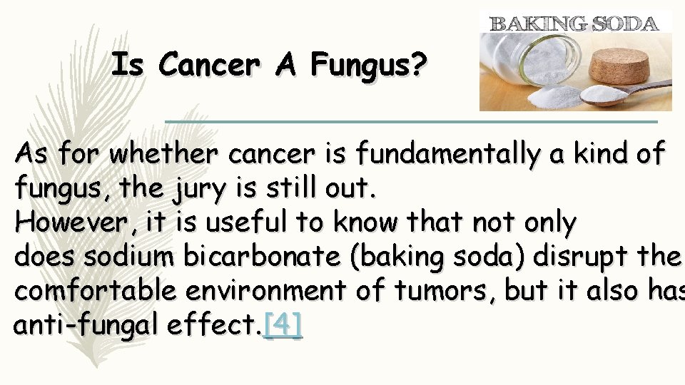Is Cancer A Fungus? As for whether cancer is fundamentally a kind of fungus,