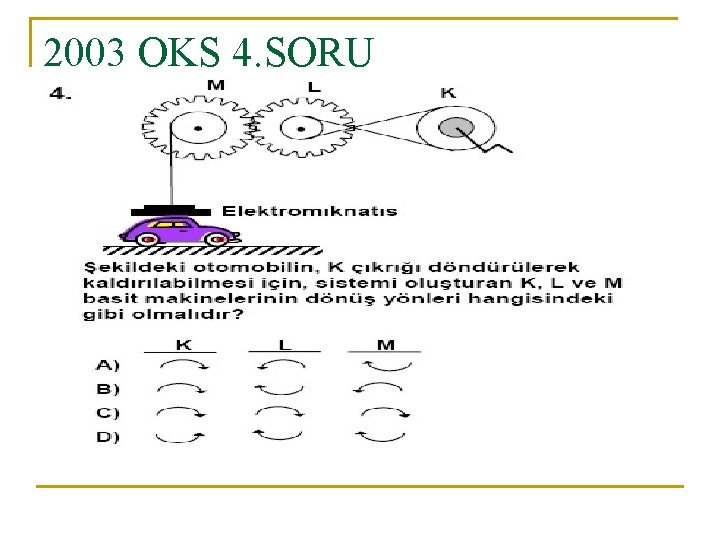 2003 OKS 4. SORU 