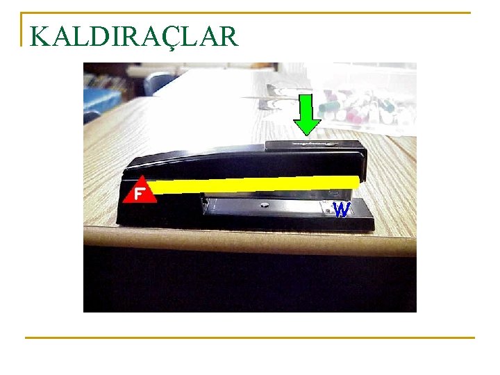 KALDIRAÇLAR 