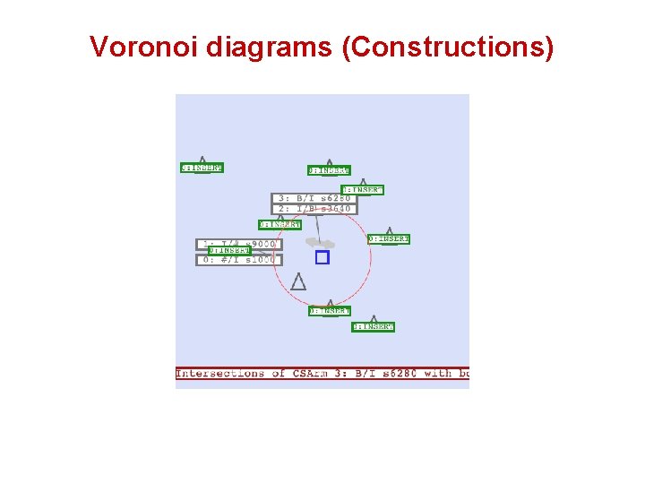 Voronoi diagrams (Constructions) 