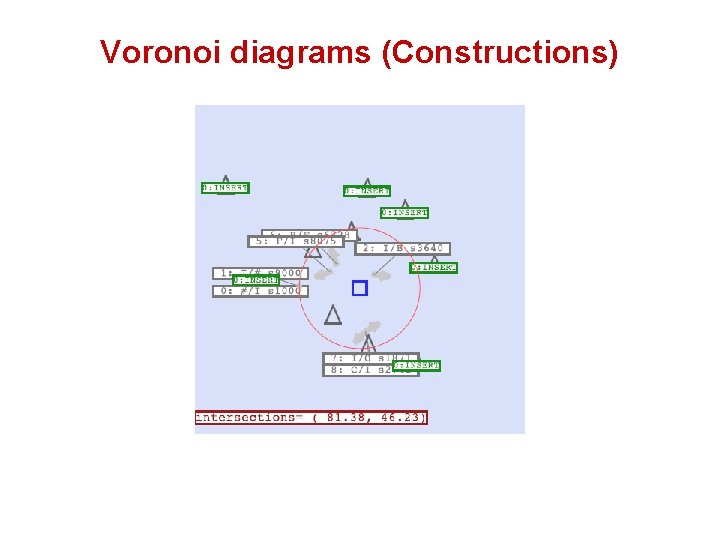 Voronoi diagrams (Constructions) 