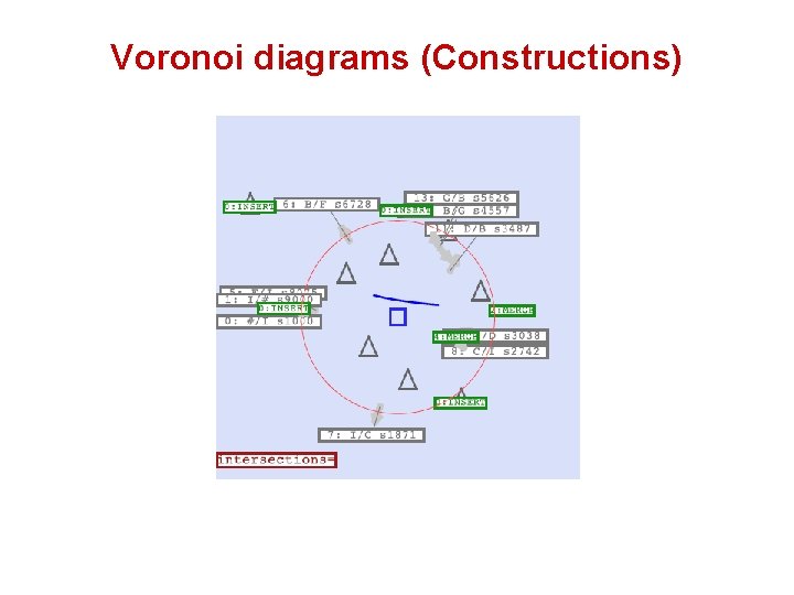 Voronoi diagrams (Constructions) 