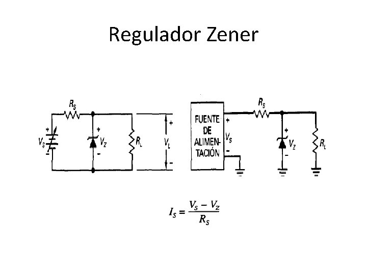 Regulador Zener 