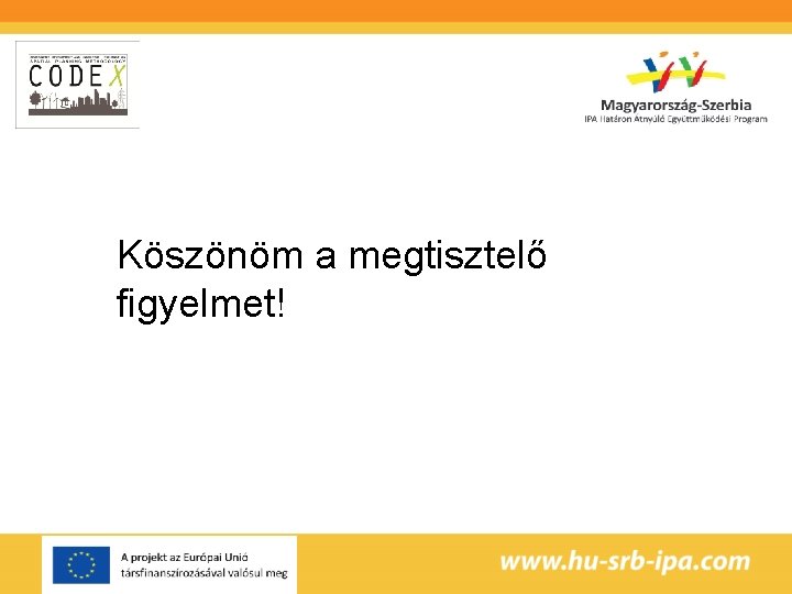 Köszönöm a megtisztelő figyelmet! 