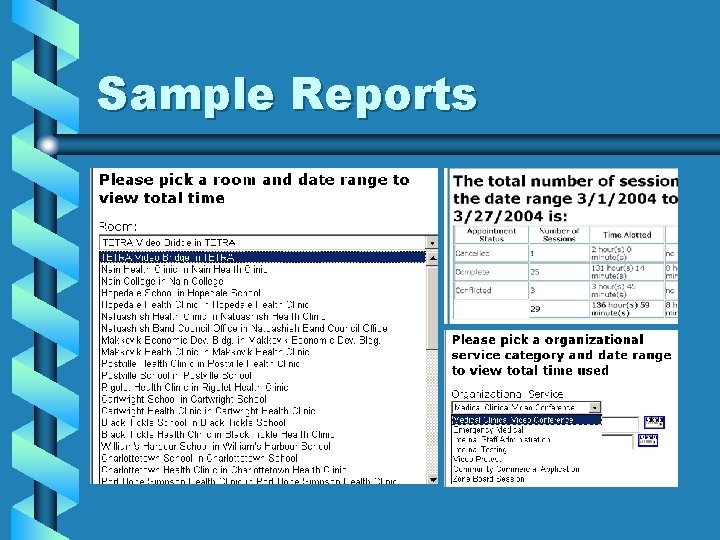 Sample Reports 