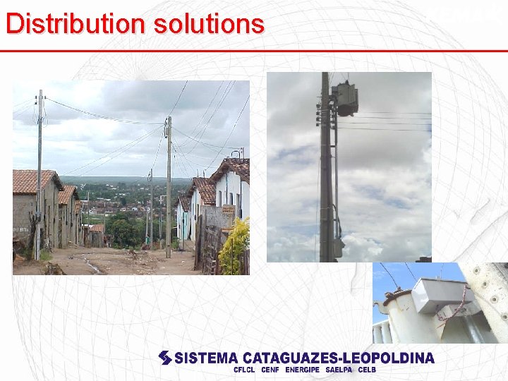 Distribution solutions 