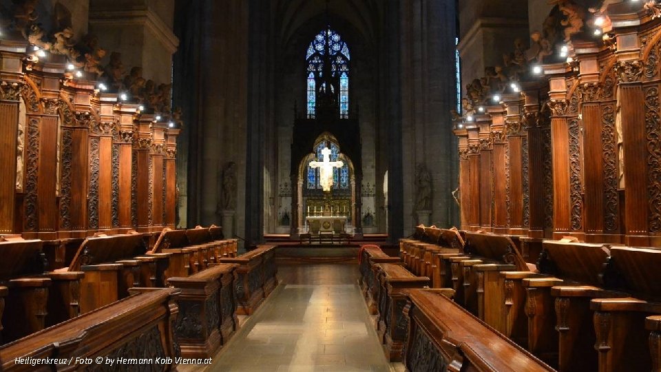 Heiligenkreuz / Foto © by Hermann Kolb Vienna. at 