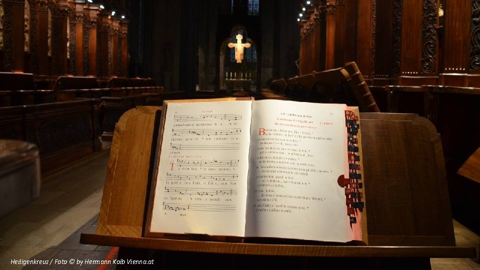 Heiligenkreuz / Foto © by Hermann Kolb Vienna. at 