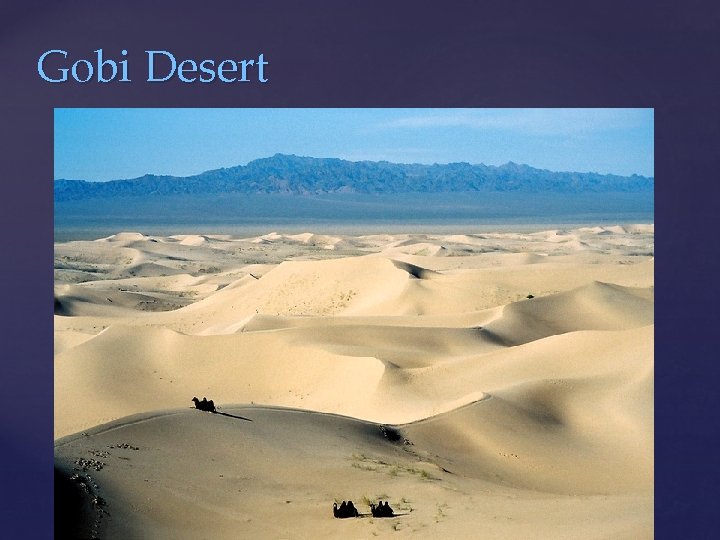 Gobi Desert 