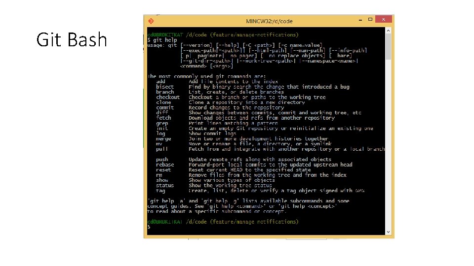 Git Bash 