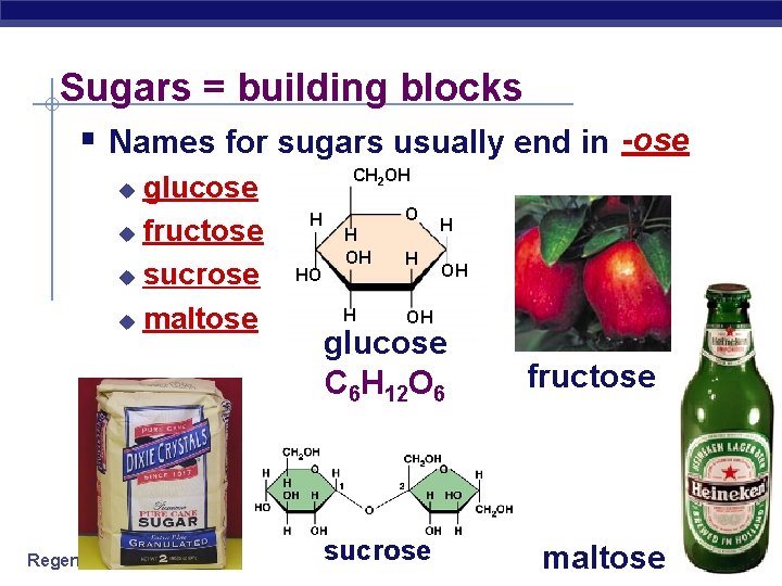 Carbohydrates Regents Biology CH 2 OH H HO
