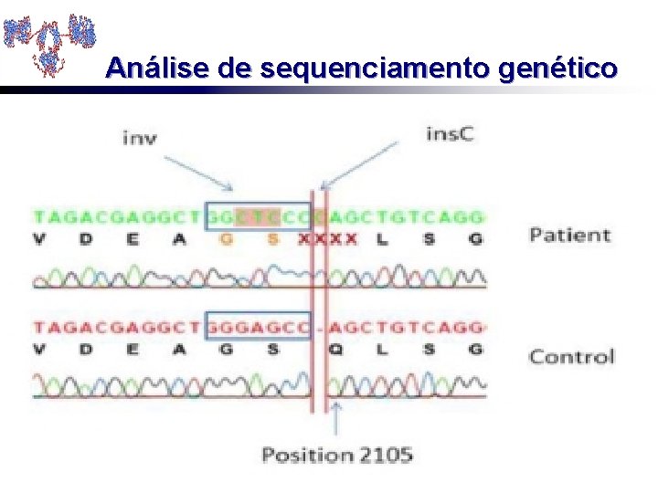 Análise de sequenciamento genético 