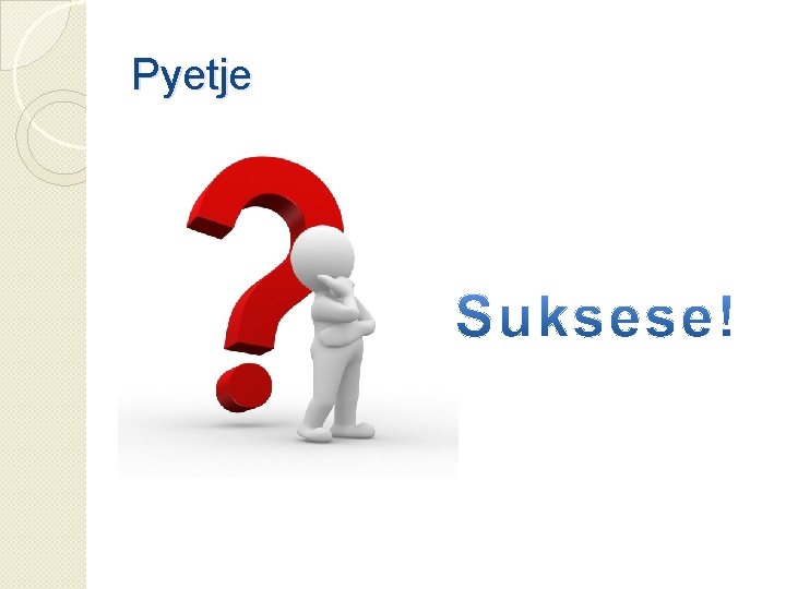 Pyetje 