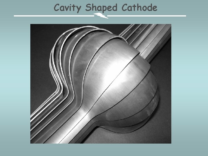 Cavity Shaped Cathode 