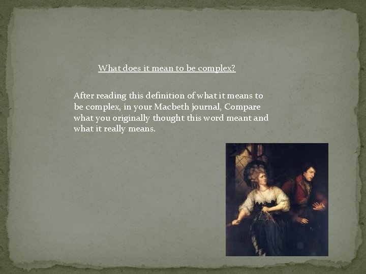 What does it mean to be complex? After reading this definition of what it