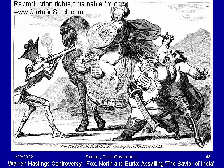 Warren Hastings Controversy - Fox, North and Burke Assailing 'The Savior of India' 1/22/2022