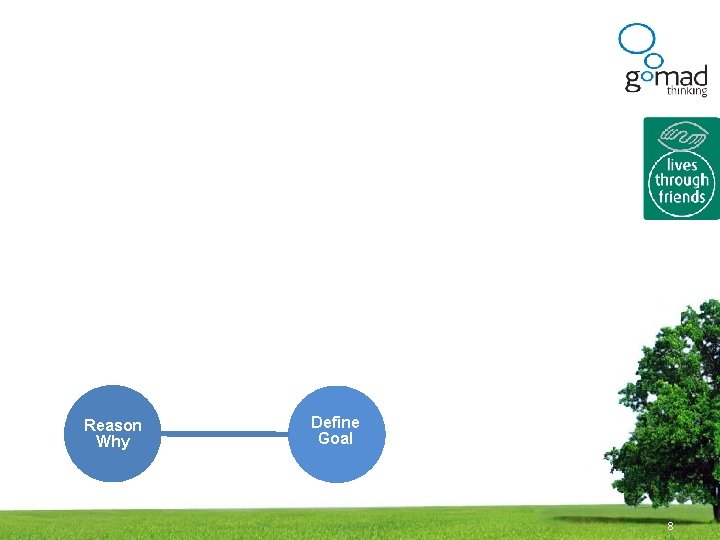 Take Action & Measure Results Self Belief Reason Why Define Goal 8 