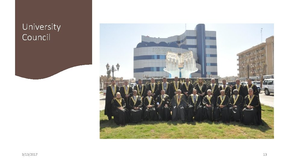 University Council 3/13/2017 13 University Council 3/13/2017 13