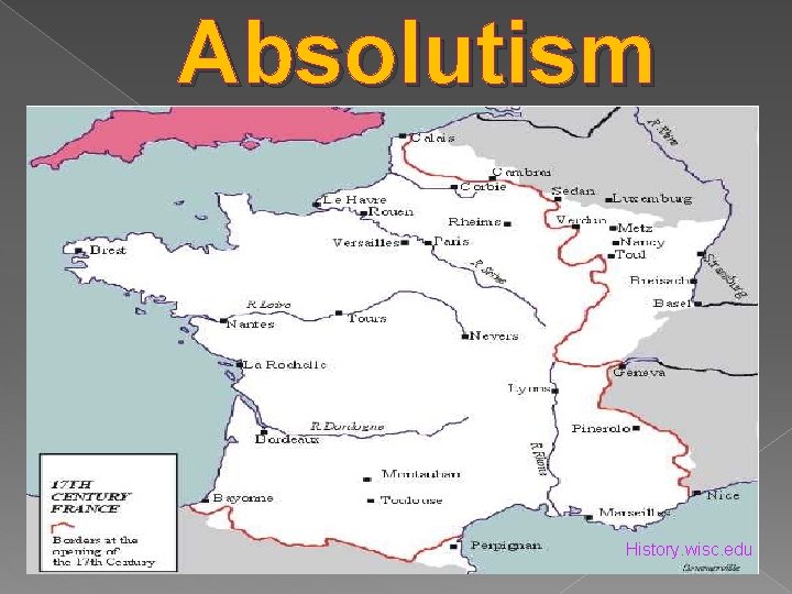 Absolutism History. wisc. edu 
