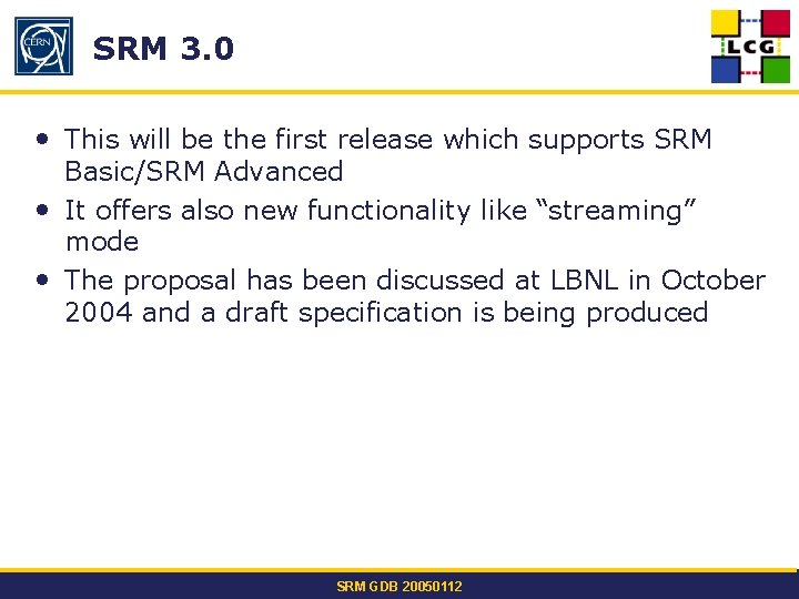 SRM 3. 0 • This will be the first release which supports SRM Basic/SRM