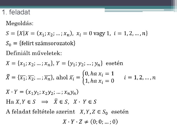 1. feladat 