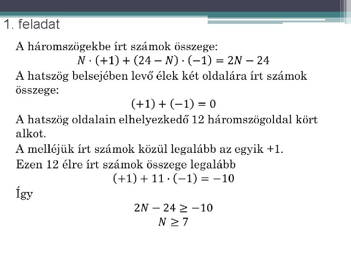 1. feladat 