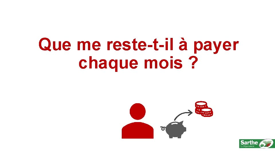 Que me reste-t-il à payer chaque mois ? 