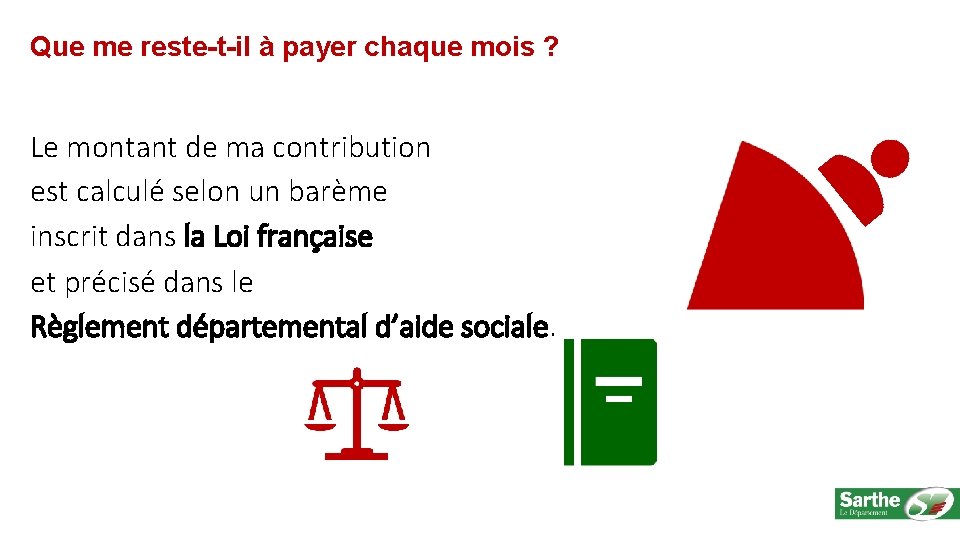 Que me reste-t-il à payer chaque mois ? Le montant de ma contribution est