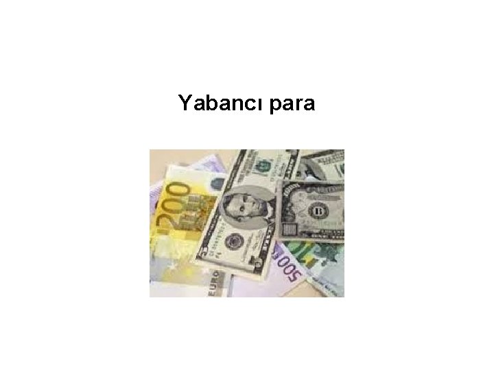 Yabancı para 