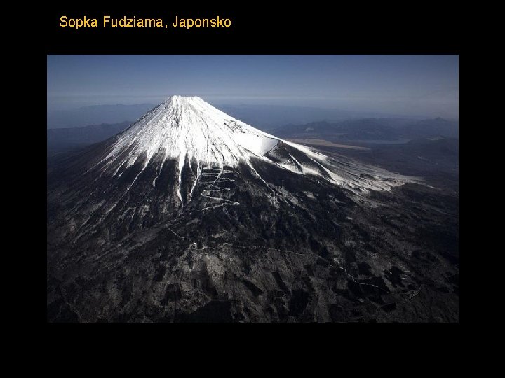 Sopka Fudziama, Japonsko 