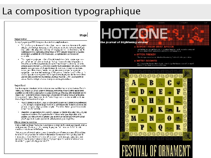 La composition typographique 