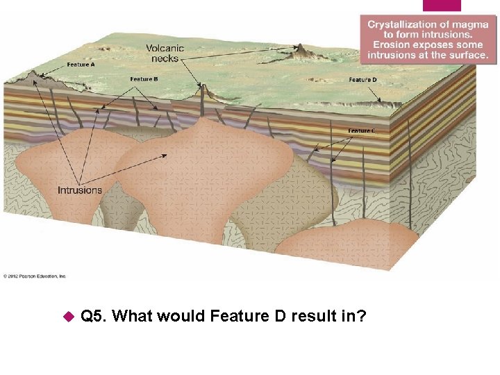 13 Q 5. What would Feature D result in? 